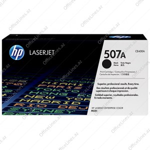 LaserJet kartric HP 507A Qara